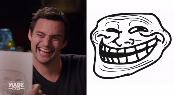 Улыбающееся лицо Мем