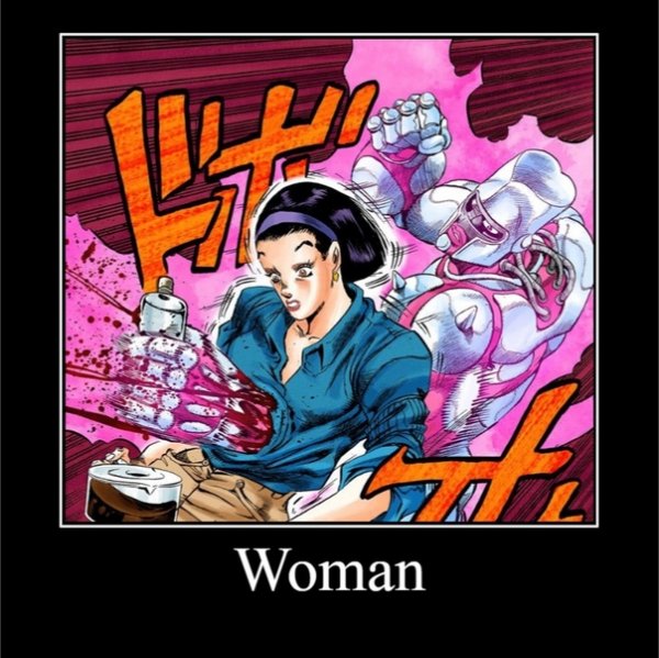 Woman moment
