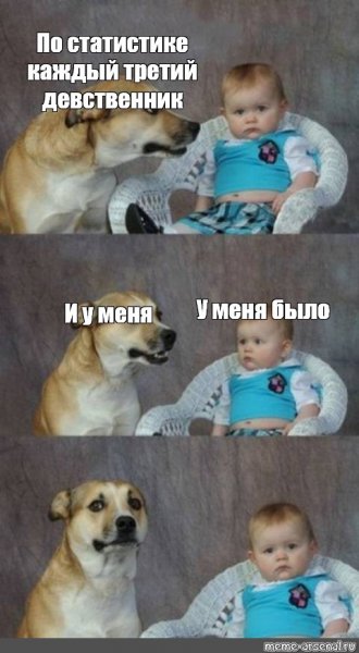 По статистике каждый третий Мем