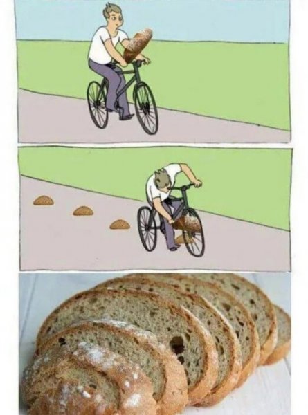 Смешные мемы про хлеб