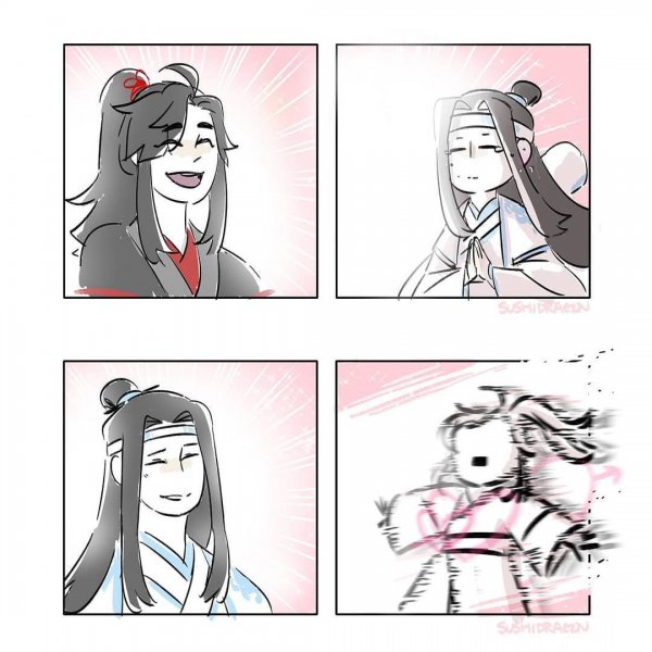 Аниме Магистр дьявольского культа мемы