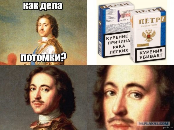 Исторические мемы с Петром первым