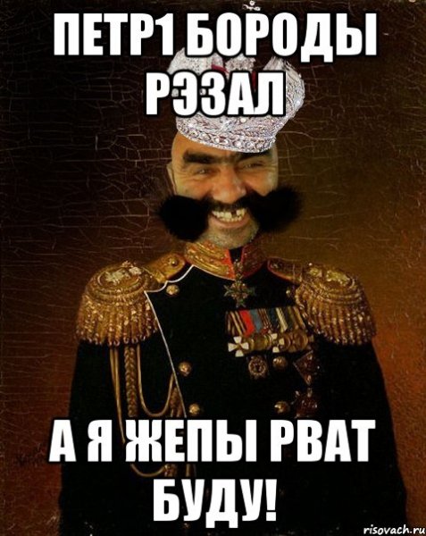 Петр первый мемы