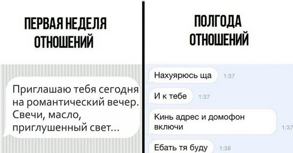 Приколы про отношения