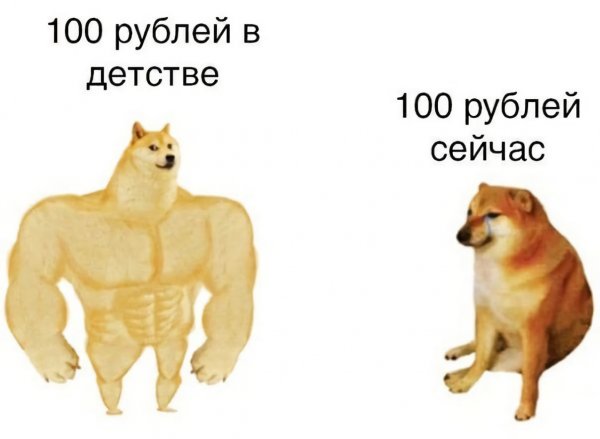 Сильная собака из мема