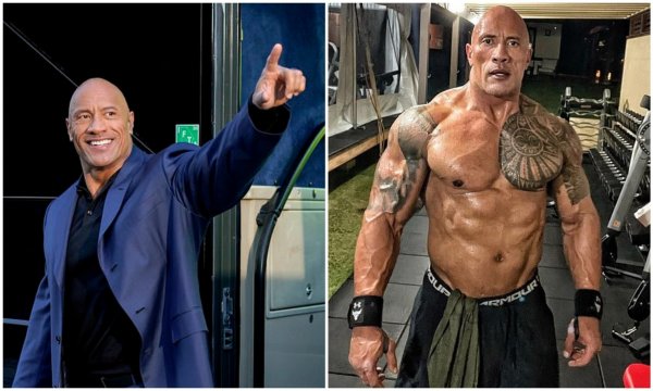Рок Дуэйн Джонсон WWE gif