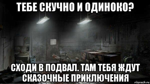 Подвал прикол