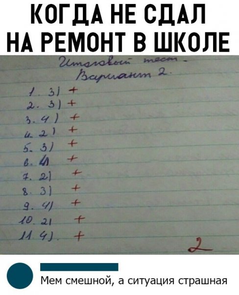 Мем смешной ситуация страшная