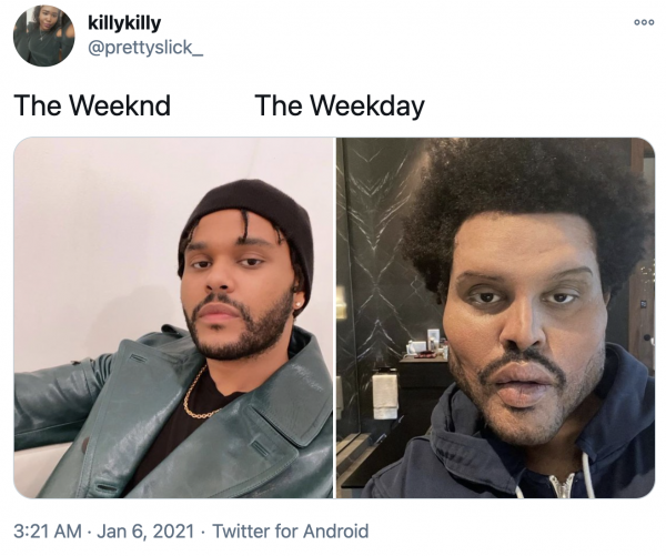 The Weeknd 2021 пластика
