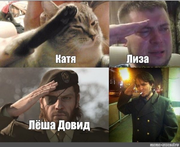 Шварц отдает честь Мем