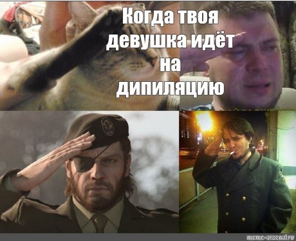 Отдать честь Мем