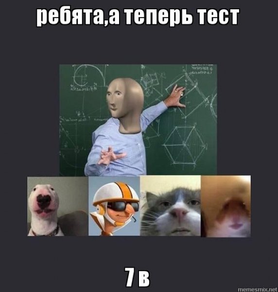 Тест Мем