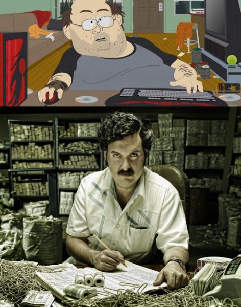 Наркобарон Pablo Escobar