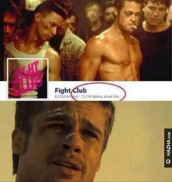 Бойцовский клуб Мем