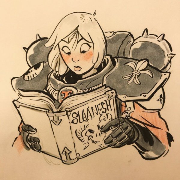 Сёстры битвы Warhammer 40k комиксы