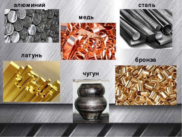 Титан латунь чугун бронза
