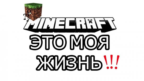 Майнкрафт это моя жизнь Мем