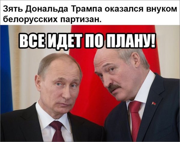 Приколы про Путина и Лукашенко