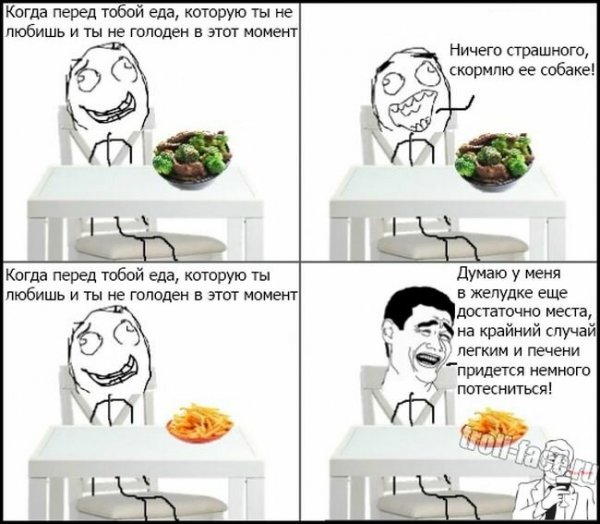 Мемы про еду