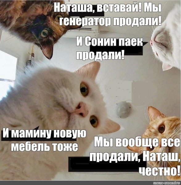 Наташ мы там все уронили