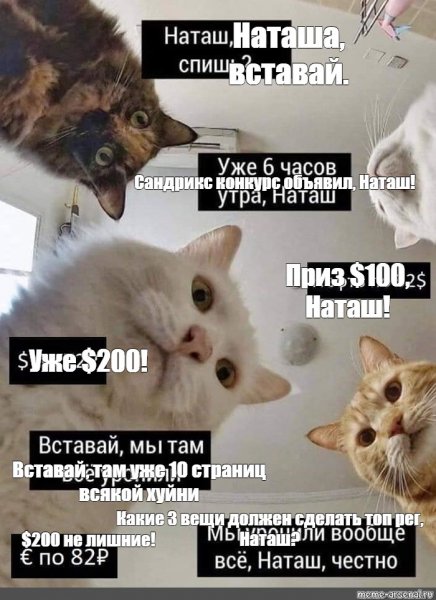 Наташа вставай с днем рождения