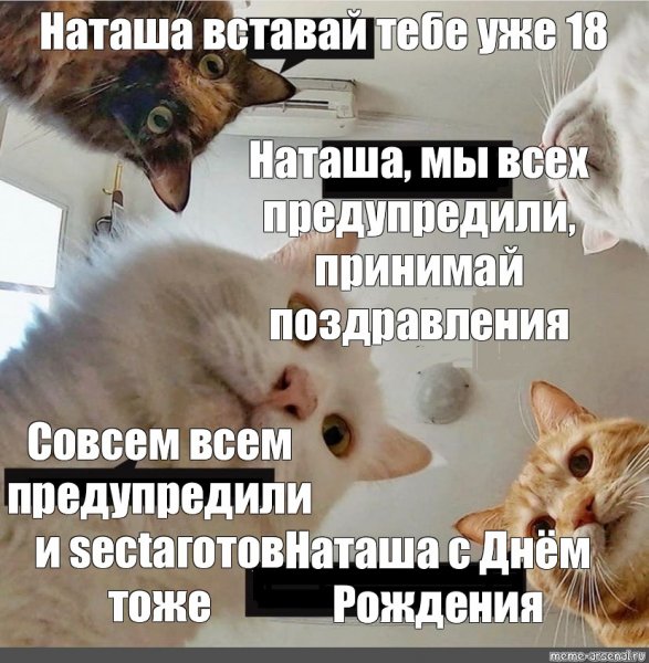 Наташа вставай