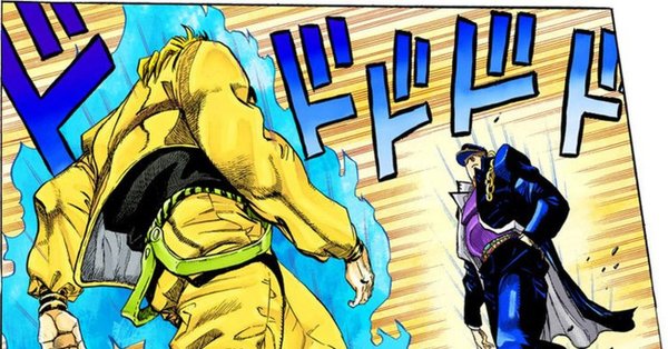 Jotaro vs Dio Мем