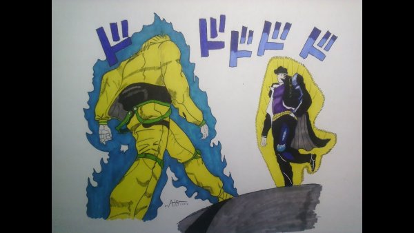 Dio идет к Jotaro