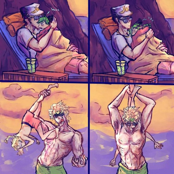Jojo мемы Джотаро