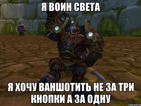 Мемы про паладинов