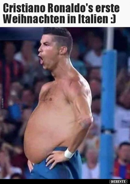 Криштиану Роналду толстый