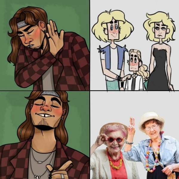 Метал Фэмили ди и Густав комикс