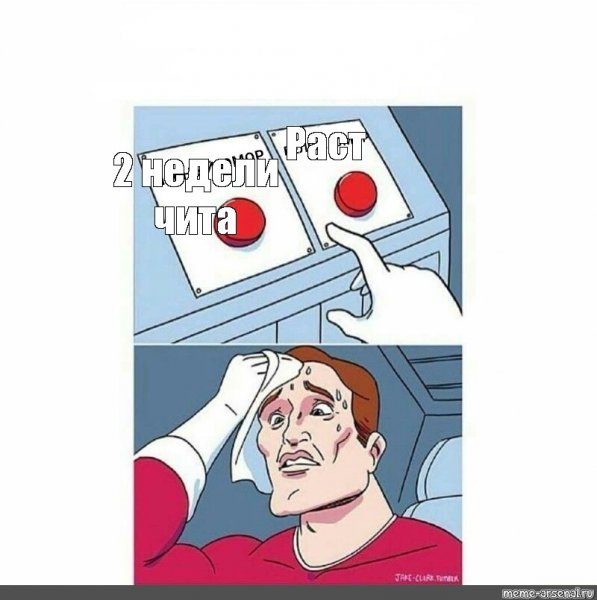 Мем выбор кнопки