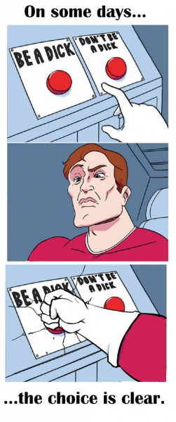 Мемы про сложный выбор