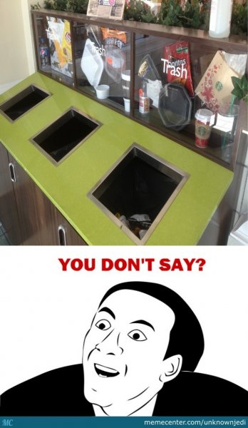 You Trash Мем