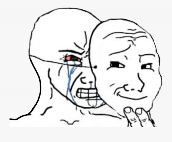 Wojak плачет
