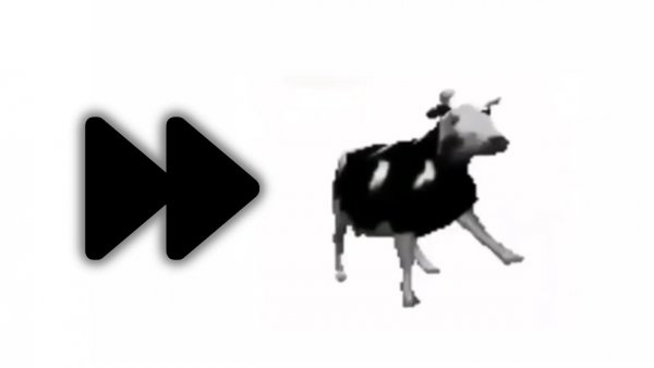 Танцующая корова Мем