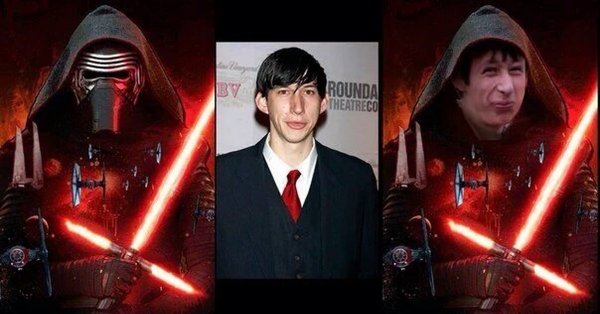 Звёздные войны Пробуждение силы адам драйвер