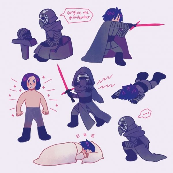 Звёздные войны Кайло РЕН Мем