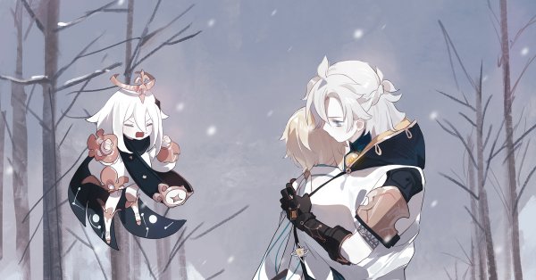 Альбедо Genshin Impact Art