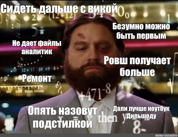 Зак Галифианакис вычисляет