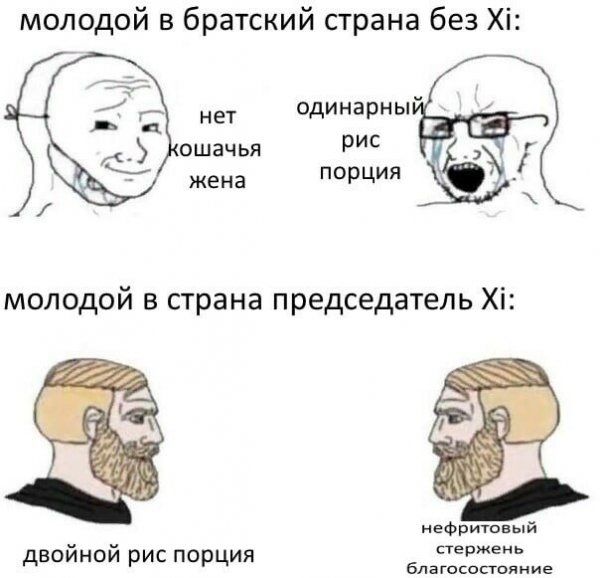 Мемы про китайскую партию