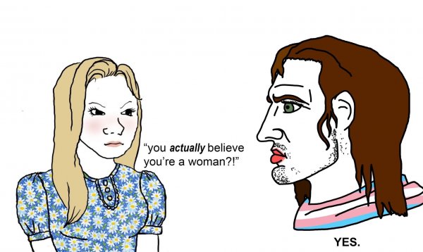 Shut up woman Мем