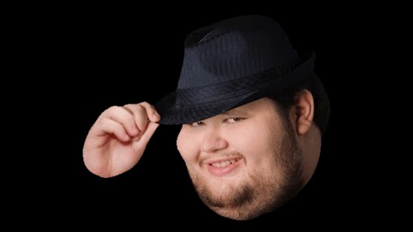 Толстый в шляпе