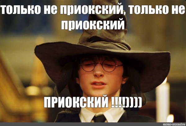 Распределяющая шляпа Мем