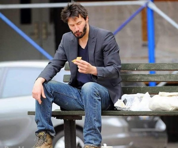 Sad Keanu Reeves