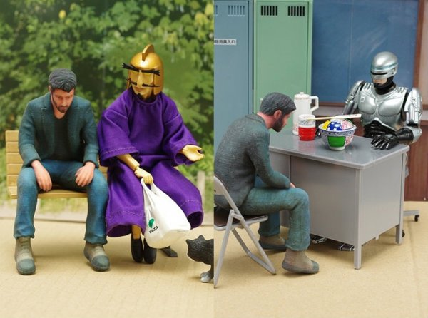 Грустный Киану