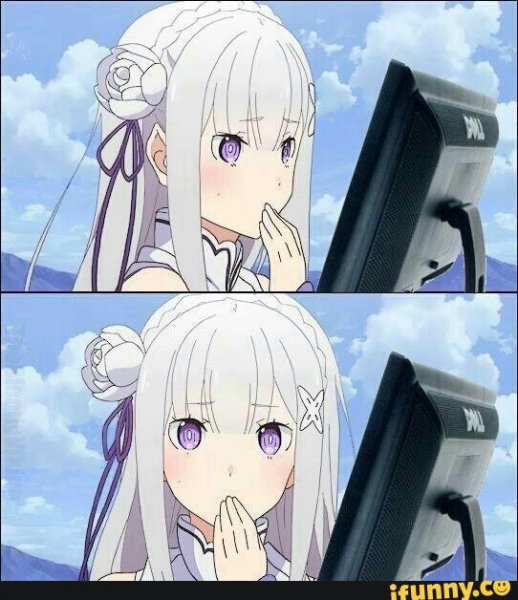 Эмилия Ре Зеро Мем