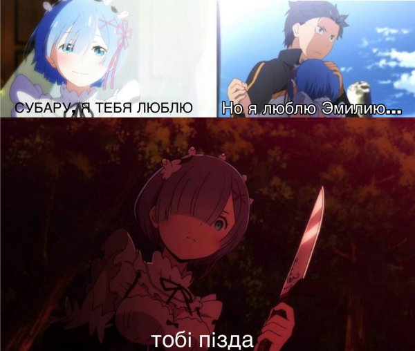 Эмилия Ре Зеро Мем