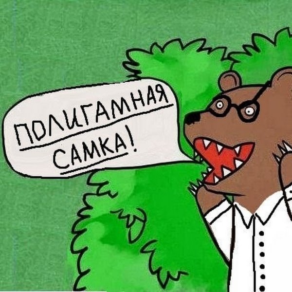 Медведь из кустов